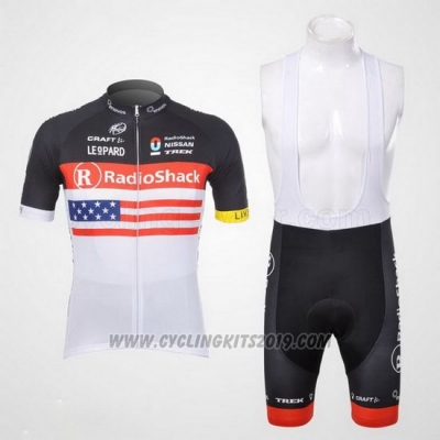 2012 Cycling Jersey Radioshack Campione The United States Short Sleeve and Bib Short [hua3073]