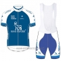 2017 Cycling Jersey Novo Nordisk Blue Short Sleeve and Bib Short