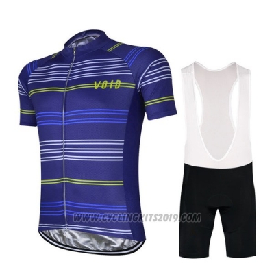 2017 Cycling Jersey Vold Blue Short Sleeve and Bib Short