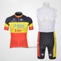 2011 Cycling Jersey Omega Pharma Lotto Campione Belga Short Sleeve and Bib Short