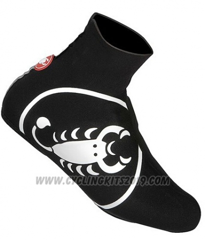 2014 Castelli Shoes Cover Cycling Black and White