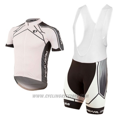 2017 Cycling Jersey Pearl Izumi White Short Sleeve and Bib Short [hua2305]