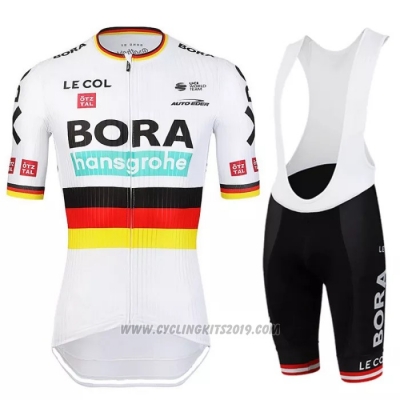 2022 Cycling Jersey Bora-Hansgrone Black Red Yellow Short Sleeve and Bib Short
