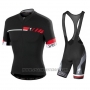 2015 Cycling Jersey Specialized Black Short Sleeve and Bib Short