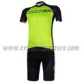 2017 Cycling Jersey Nalini Green Short Sleeve and Salopette