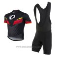 2017 Cycling Jersey Pearl Izumi Red and Black Short Sleeve and Bib Short