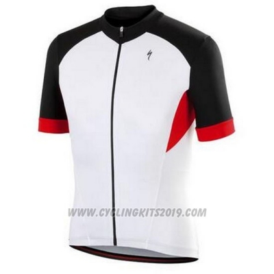 2016 Cycling Jersey Specialized Black and White Short Sleeve and Bib Short