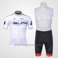 2012 Cycling Jersey Nalini White Short Sleeve and Salopette
