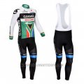 2013 Cycling Jersey Garmin Sharp Campione South Africa Long Sleeve and Bib Tight
