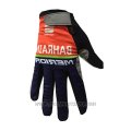2017 Bahrain Merida Full Finger Gloves Cycling