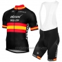 2017 Cycling Jersey Etixx Quick Step Campione Spain Yellow and Black Short Sleeve and Bib Short