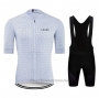 2020 Cycling Jersey Le Col White Short Sleeve and Bib Short