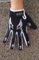 Skull Full Finger Gloves Cycling Black Black