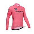 2014 Cycling Jersey Giro D'italy Pink Long Sleeve and Bib Tight