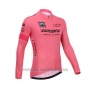 2014 Cycling Jersey Giro D'italy Pink Long Sleeve and Bib Tight