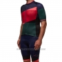 2017 Cycling Jersey Maap Red Short Sleeve and Bib Short