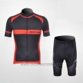 2011 Cycling Jersey Pearl Izumi Black and Red Short Sleeve and Bib Short