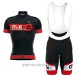 2017 Cycling Jersey ALE Formula 1.0 Adriatico Blue and Black Short Sleeve and Bib Short