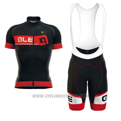 2017 Cycling Jersey ALE Formula 1.0 Sprinter Orange and Black Short Sleeve and Bib Short