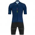 2020 Cycling Jersey UCI Deep Blue Short Sleeve and Bib Short