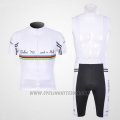 2011 Cycling Jersey Nalini White Short Sleeve and Salopette