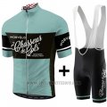 2018 Cycling Jersey Morvelo Green and Black Short Sleeve and Bib Short
