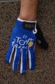 Tour De France Full Finger Gloves Cycling Blue