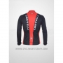 2011 Cycling Jersey Castelli Black and Red Long Sleeve and Bib Tight