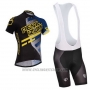 2014 Cycling Jersey Pearl Izumi Black and Yellow Short Sleeve and Bib Short