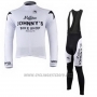 2010 Cycling Jersey Johnnys Black and White Long Sleeve and Bib Tight