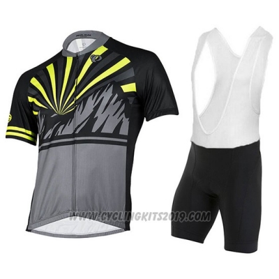 2018 Cycling Jersey Pearl Izumi Select Escape LTD Black Short Sleeve and Bib Short