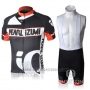 2010 Cycling Jersey Pearl Izumi Black Short Sleeve and Bib Short