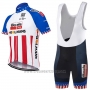 2017 Cycling Jersey Boels Dolmans Campione The United States Short Sleeve and Bib Short