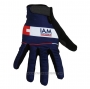 2020 IAM Full Finger Gloves Blue White