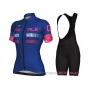2021 Cycling Jersey Women ALE Blue Fuchsia Short Sleeve and Bib Short