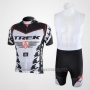 2010 Cycling Jersey Shimano White and Black Short Sleeve and Bib Short