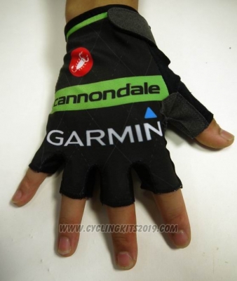 2015 Garmin Gloves Cycling Black and Green