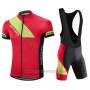 2017 Cycling Jersey Altura Sportive Red Short Sleeve and Bib Short