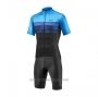 2021 Cycling Jersey Giant Black Blue Short Sleeve and Bib Short(1)