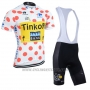 2014 Cycling Jersey Tour de France Saxobank Lider White and Red Short Sleeve and Bib Short