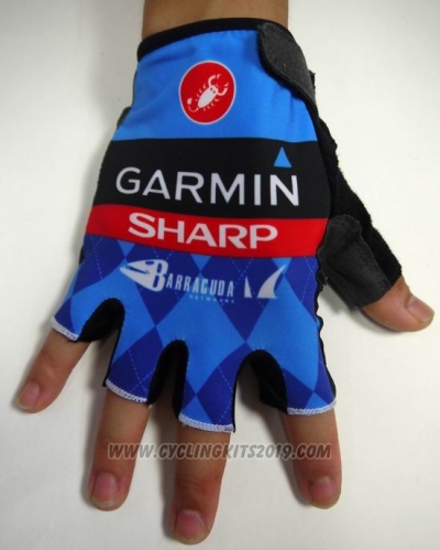 2015 Garmin Gloves Cycling Black and Blue