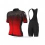 2021 Cycling Jersey ALE Red Short Sleeve and Bib Short(5)