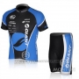 2010 Cycling Jersey Giant Blue Short Sleeve and Bib Short