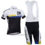 2013 Cycling Jersey Bulls Black and White Short Sleeve and Bib Short Sleeve and Bib Short