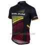 2016 Cycling Jersey Pearl Izumi Black and Red Short Sleeve and Bib Short