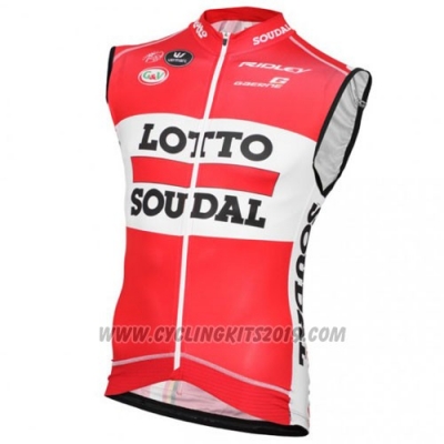 2016 Wind Vest Lotto Red and White