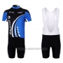 2011 Cycling Jersey Giant Blue Short Sleeve and Bib Short