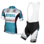 2015 Cycling Jersey D3 Devo Airgas Blue and Black Short Sleeve and Bib Short
