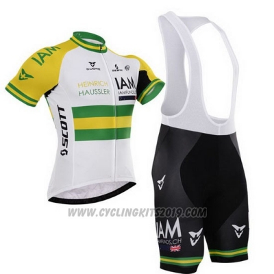 2015 Cycling Jersey IAM Campione Austria Short Sleeve and Bib Short