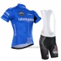 2016 Cycling Jersey Giro D'italy Blue and White Short Sleeve and Bib Short
